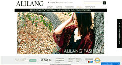 Desktop Screenshot of alilang.com